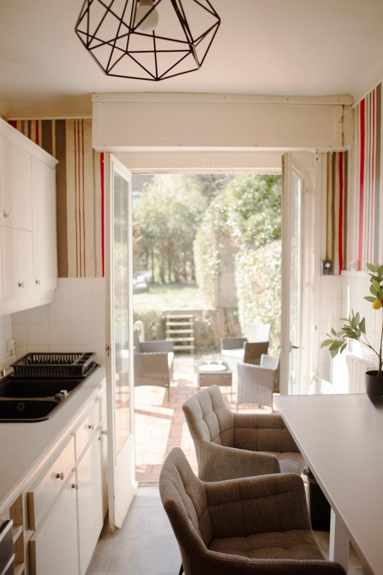 Spa , Jardin 250M2 Et Appartement Cosy De 60 M2 Au Centre Boulogne-sur-Mer Exterior foto